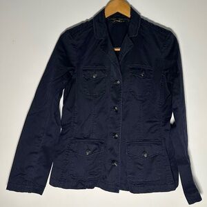 Eddie Bauer Women’s Coat – Navy Blue, Size 8